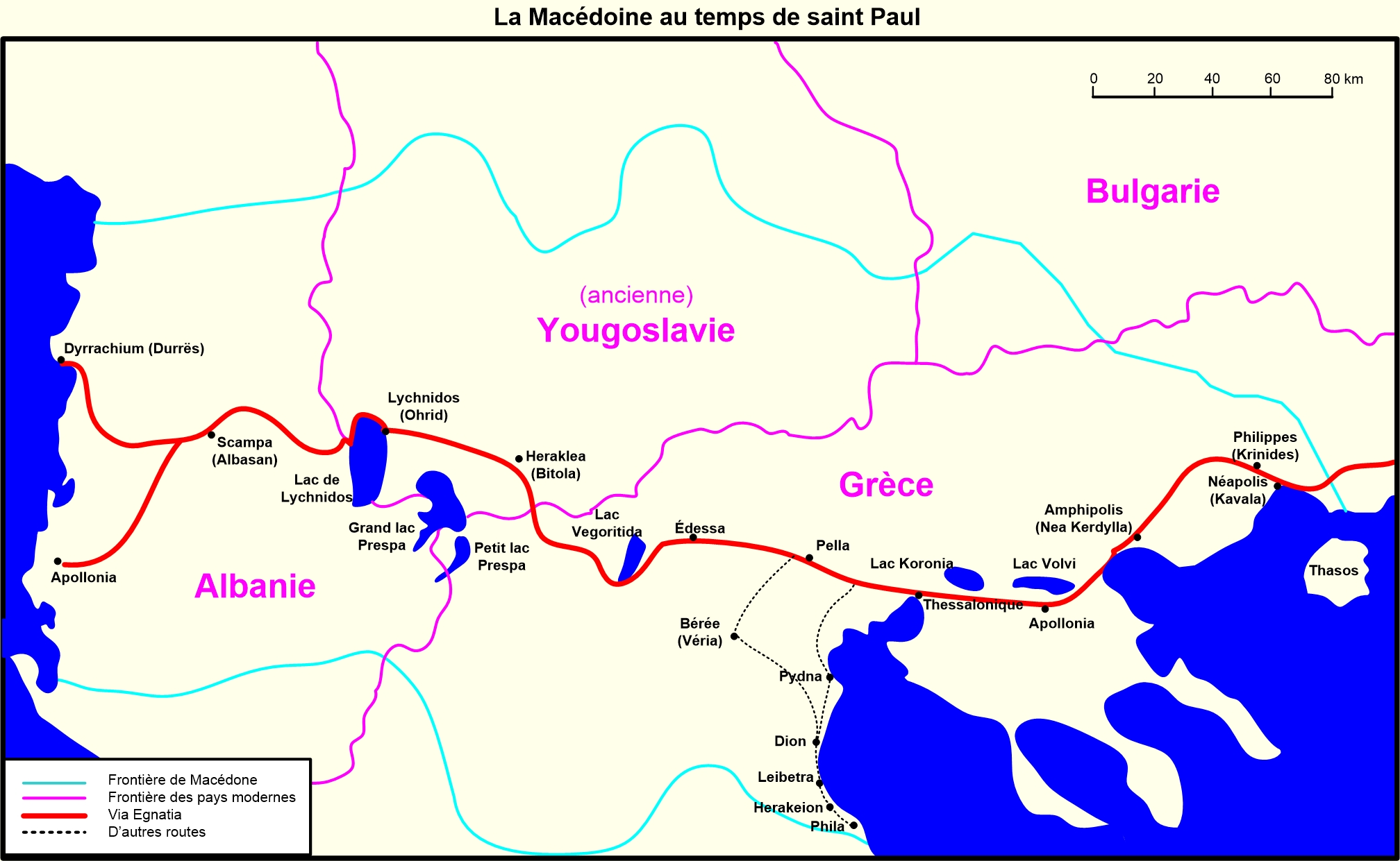 La Mac�doine au temps de saint Paul